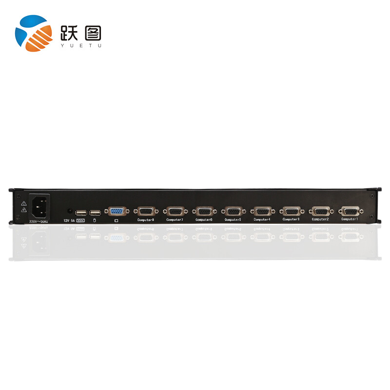 躍圖ATD-1008 高效便捷的1U機架式KVM切換解決方案